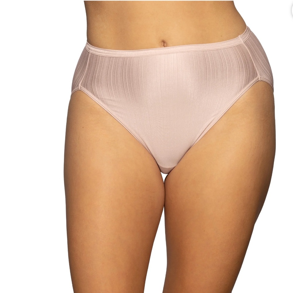 Vanity Fair Radiant Women's Comfort Stretch Hi-Cut Underwear, 3 Pack